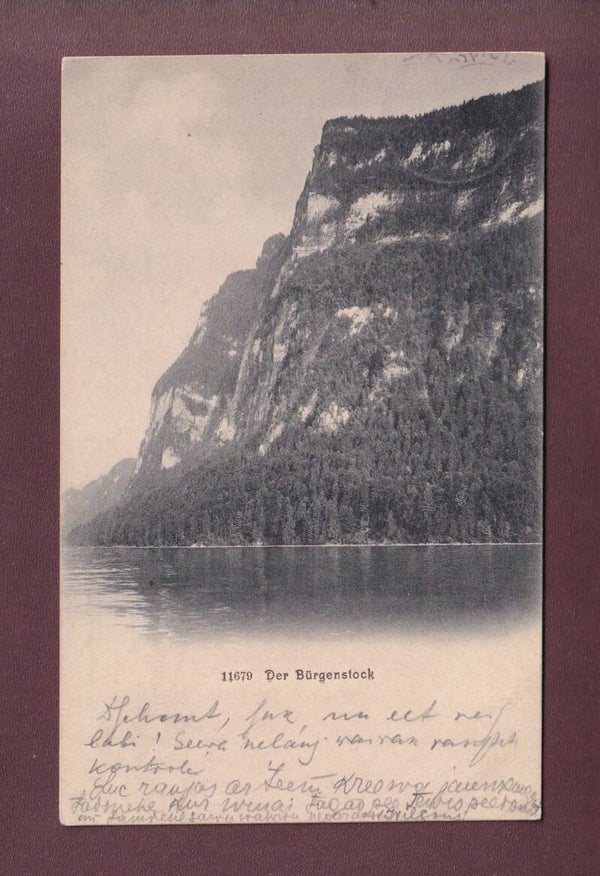 BÜRGENSTOCK - 1907