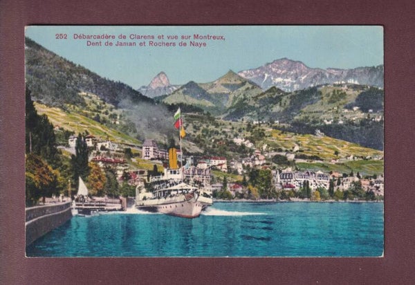 CLARENS - Bateau CGN - Montreux