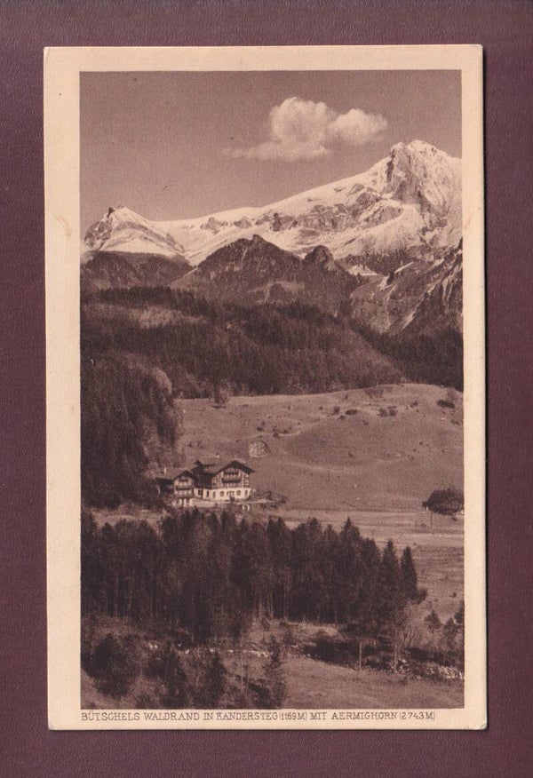 BÜTSCHELS WALDRAND in Kandersteg
