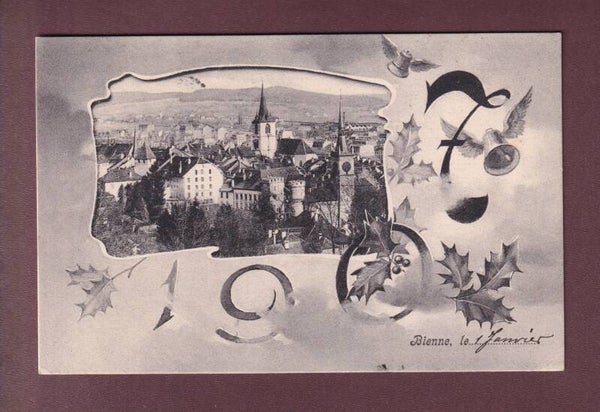 BIENNE - 1907 // petit pli d'angle //