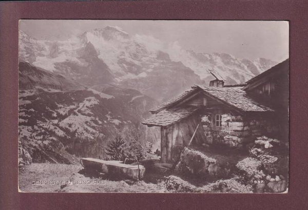 SENNHÜTTE - Jungfrau - 1912