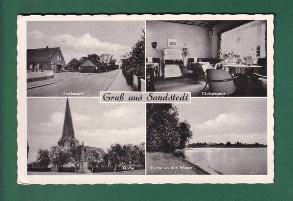 Gruss aus SANDSTEDT - 4 Bilder - 1966