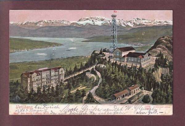 UETLIBERG - 1904 // Rück verletzt //