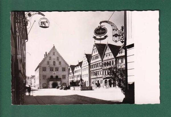 BAD MERGENTHEIM - Marktplatz - 1959