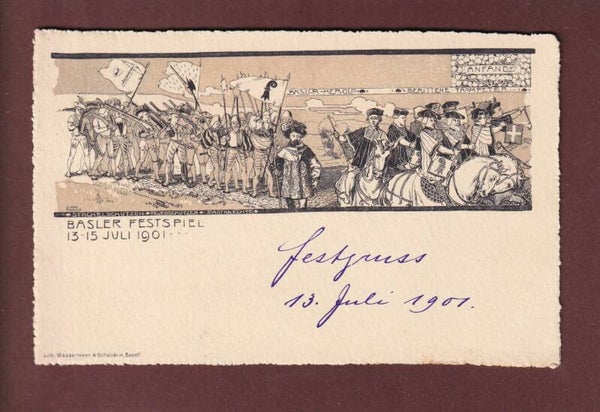 BASEL - Festspiel 1901