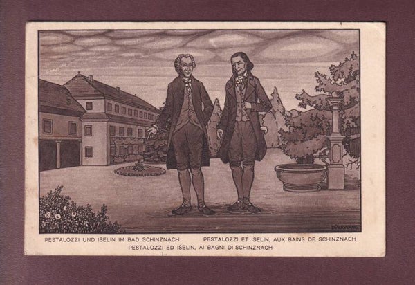 BUNDESFEIER / FETE NATIONALE 1914 // Falte //