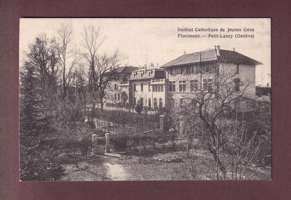 PETIT-LANCY - Institut Florimont - 1916