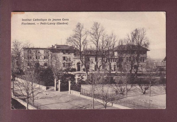 PETIT-LANCY - Institut Florimont // pli d'angle //