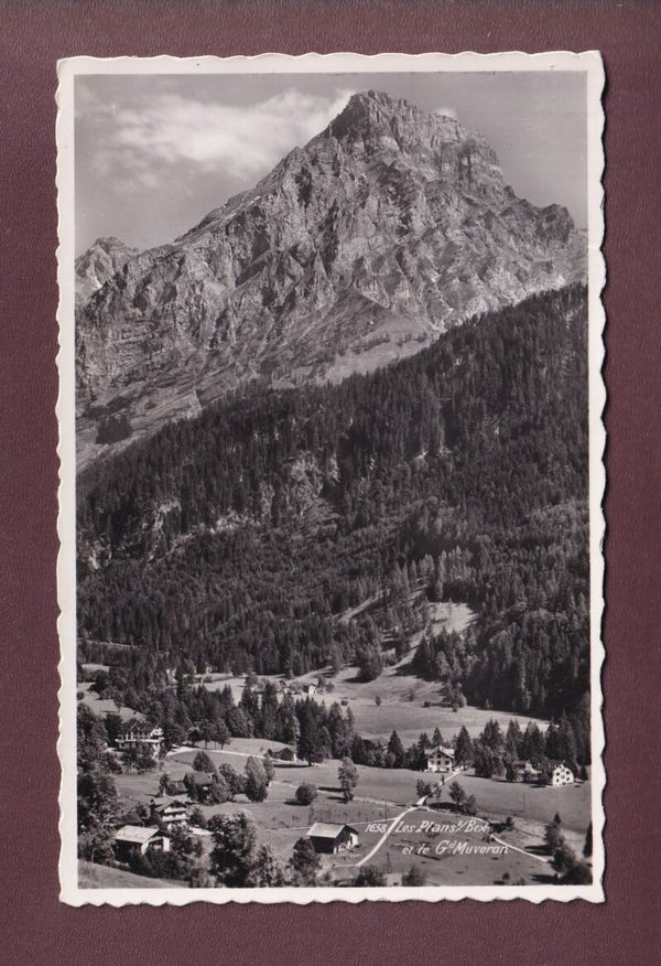 LES PLANS sur Bex - Grand Muveran - 1945