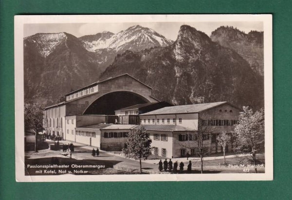 Passionsspieltheater OBERAMMERGAU - 1934 // Eckbug //