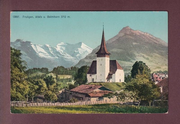 FRUTIGEN - Teil mit Kirche