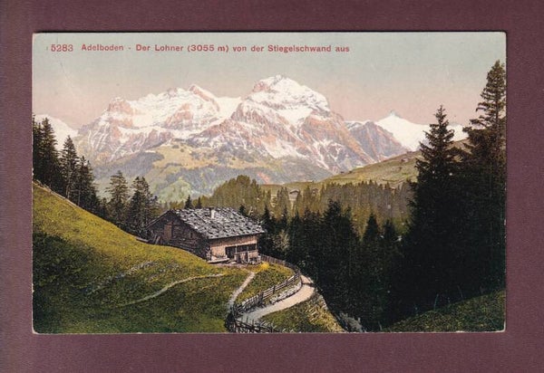 ADELBODEN - Lohner von dr Stiegelschwand aus