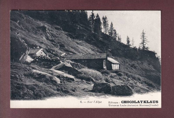 SUR L'ALPE - Chocolat Klaus