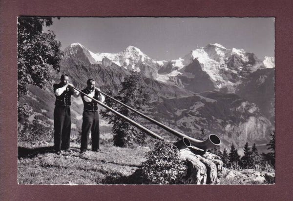ALPHORNBLÄSER in Berner Oberland