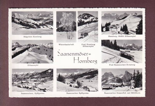 SAANENMÖSER-HORNBERG - 9 Bilder