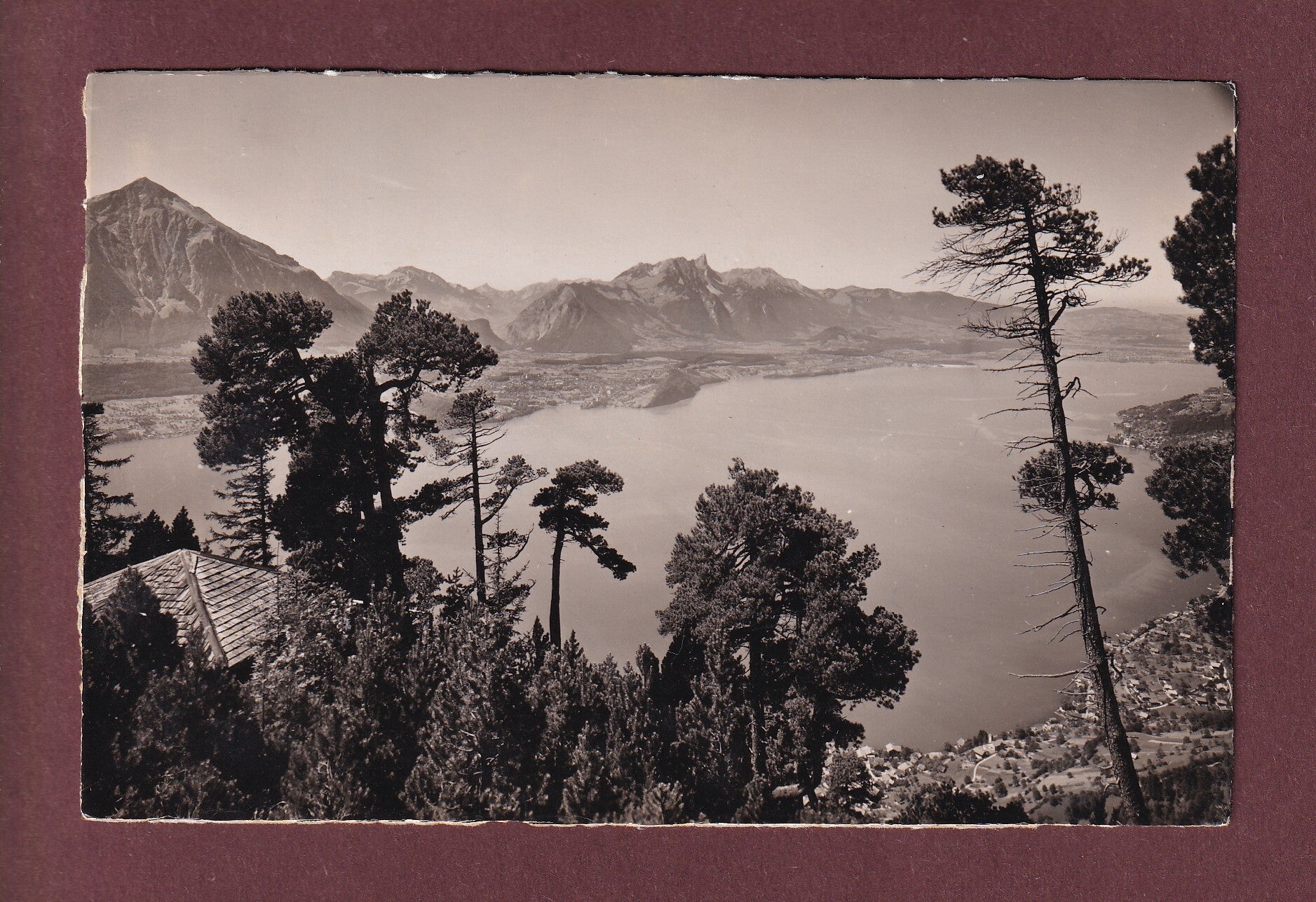 BEATENBERG - Waldbrand - 1946