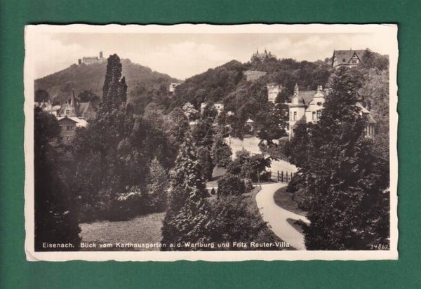 EISENACH - Blick vom Karthausgarten - 1941