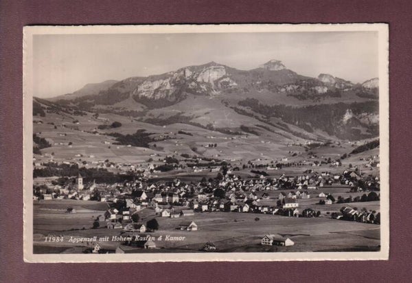 APPENZELL - Hohen Kasten - Kamor