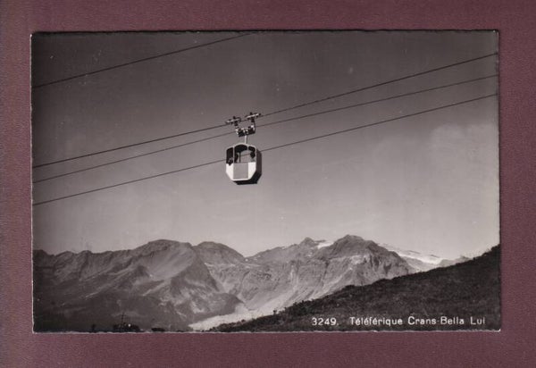 Téléférique CRANS-BELLA LUI