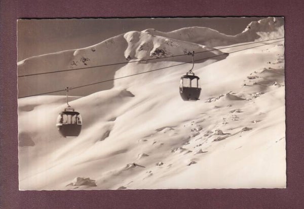 Gondelbahn SCHATZALP-STRELAPASS - 1959