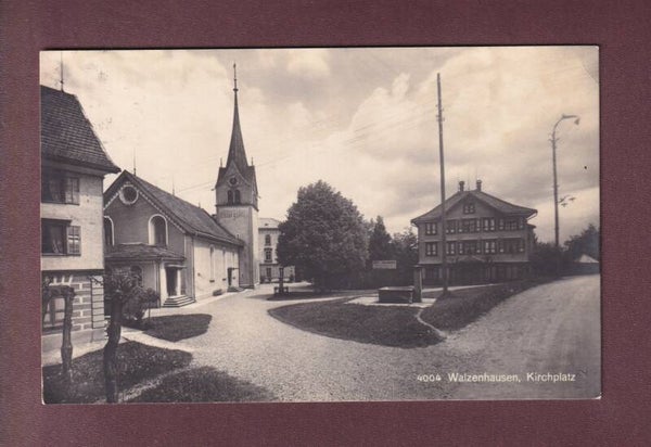 WALZENHAUSEN - Kirchplatz - 1927