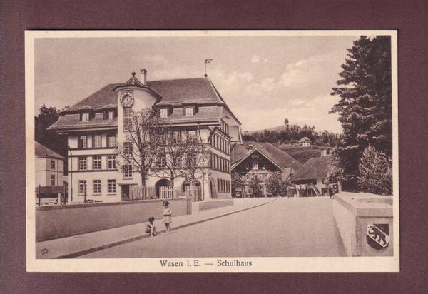 WASEN i. E. - Schulhaus - 1930