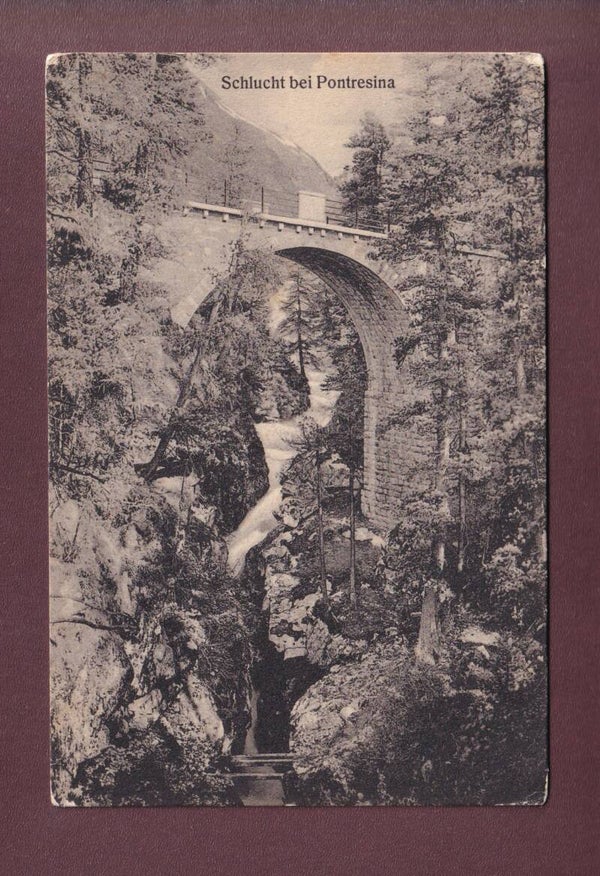 Schlucht bei PONTRESINA