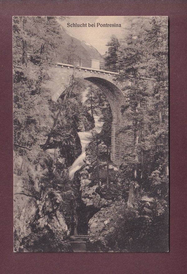 Schlucht bei PONTRESINA
