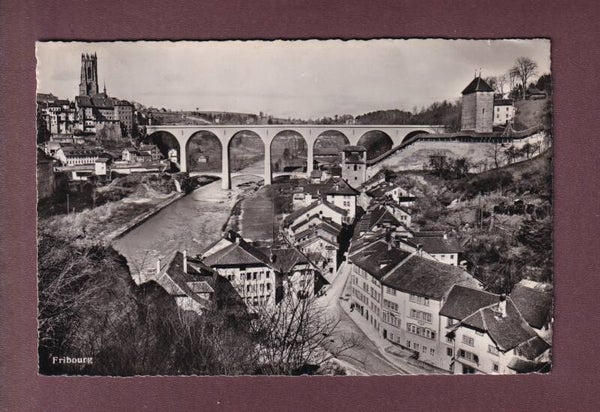 FRIBOURG - Sarine - 1948 // pli //
