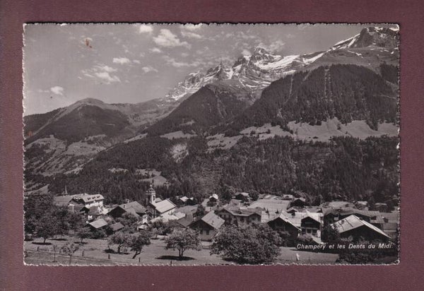 CHAMPERY - Dents du Midi - 1946
