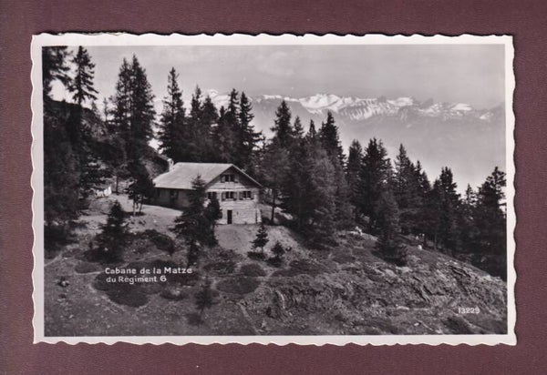 Cabane de la MATZE du Régiment 6 - 1943