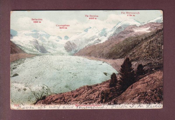MORTERATSCHGLETSCHER - 1912 // Eckbug //
