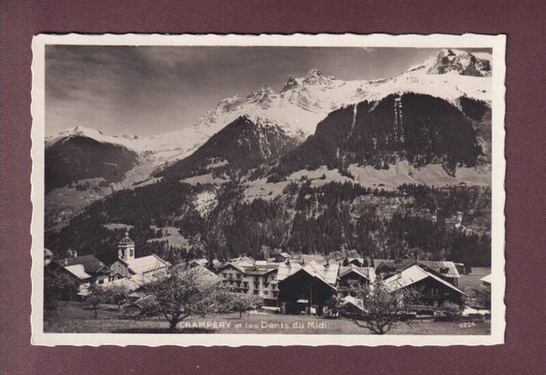 CHAMPERY - Dents du Midi - 1933