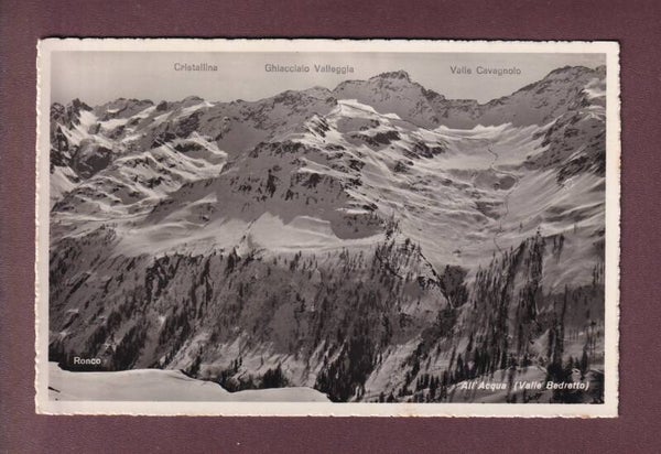 Valle Bedretto - ALL'ACQUA - Feldpost