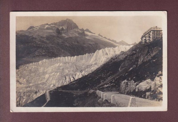 GLACIER DU RHONE - Hôtel Belvédère - 1924