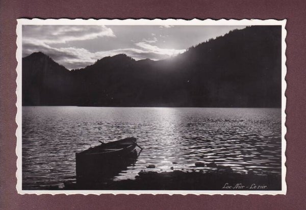 LAC NOIR - Le soir