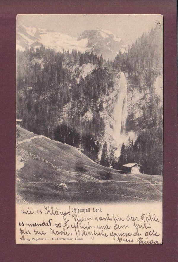 IFFIGENFALL bei Lenk - 1925