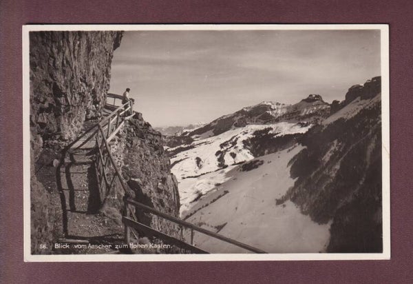 Blick von AESCHER zum Hohen Kasten