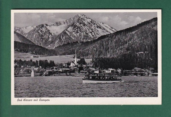 BAD WIESSEE mit Kampen - Boot
