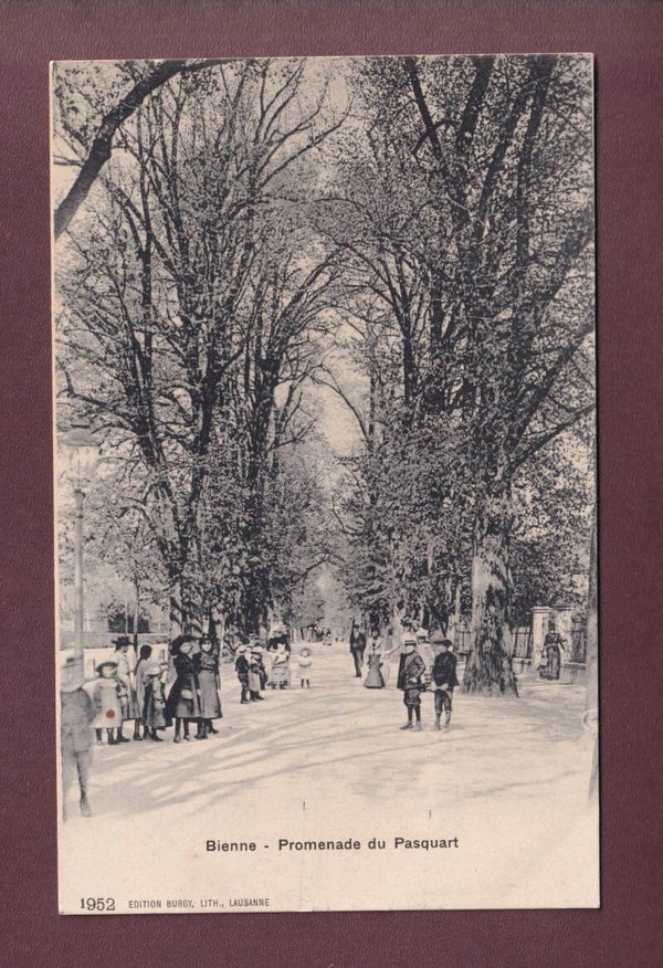 BIENNE - Promenade du Pasquart