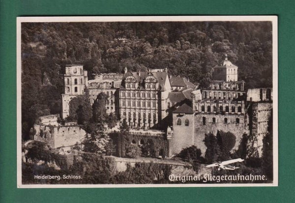 HEIDELBERG - Schloss - Original Fliegeraufnahme