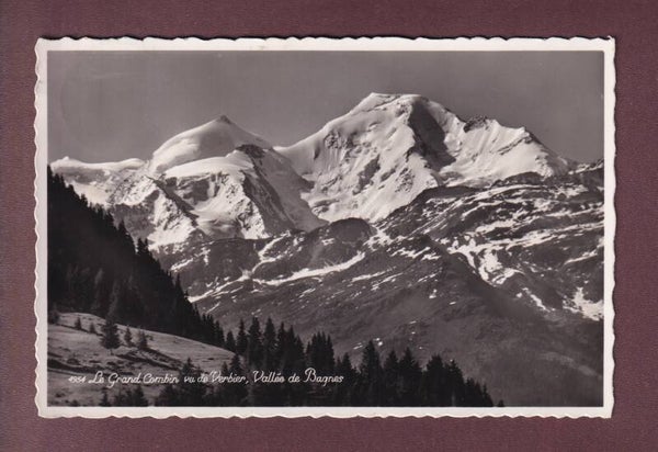 GRAND COMBIN vu de Verbier - 1948