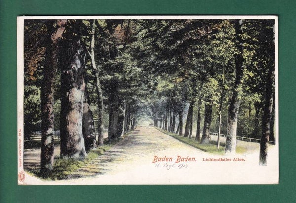 BADEN BADEN - Lichtenthaler Allee