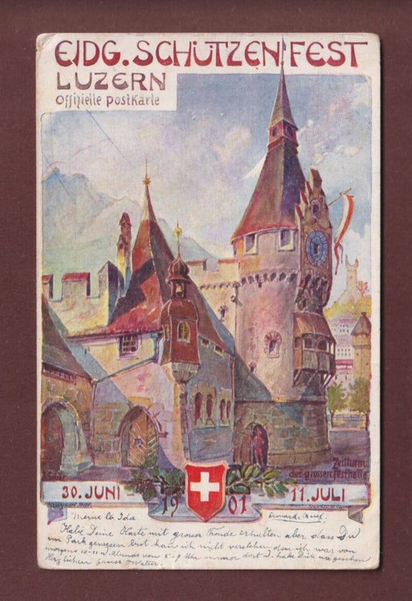 LUZERN - Schützenfest 1901