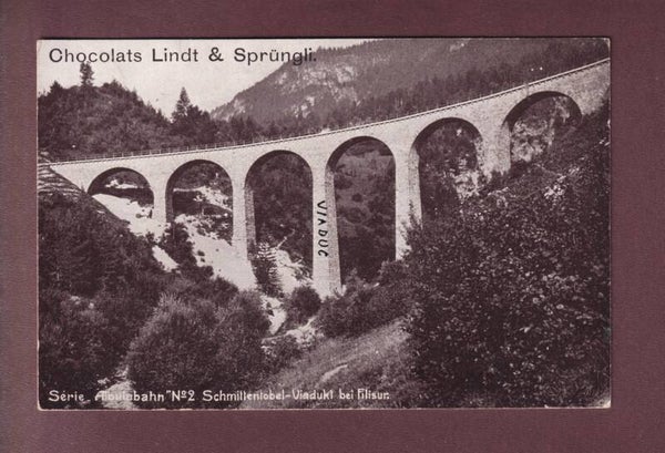 ALBULABAHN - Schmittentobel-Viadukt bei Filisur - 1905