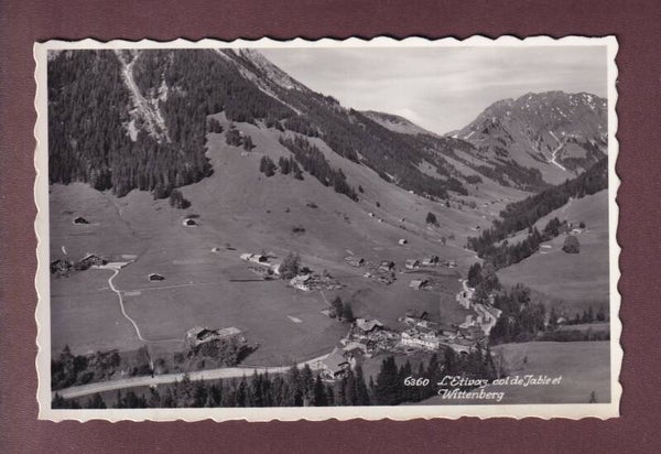 L'ETIVAZ - Col de Jable - Wittenberg - 1952