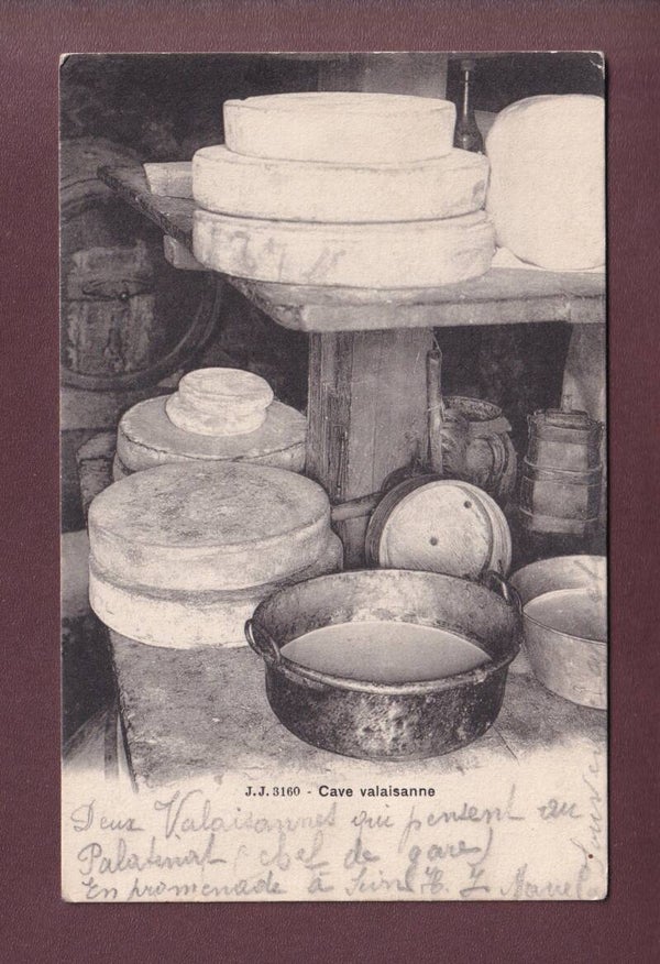 VALAIS - Cave Valaisanne - 1913