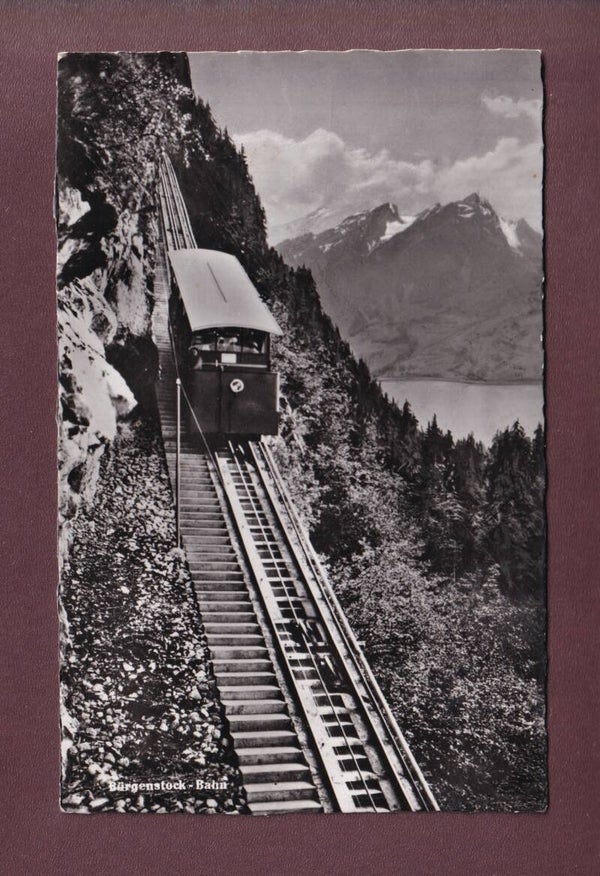 BÜRGENSTOCK-BAHN - 1957