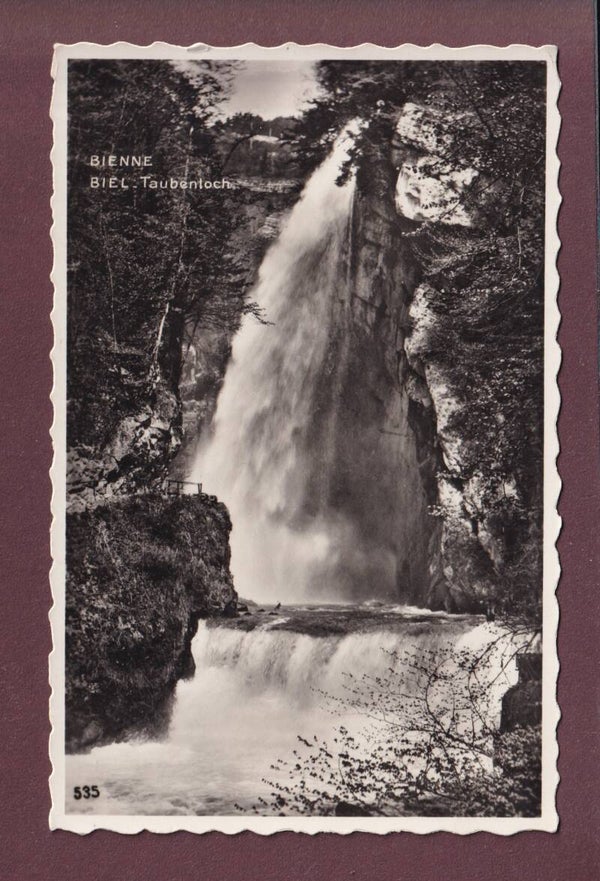 BIEL - Taubenloch - 1954