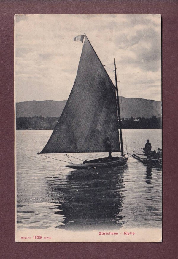 ZÜRICHSEE - Segelschiff